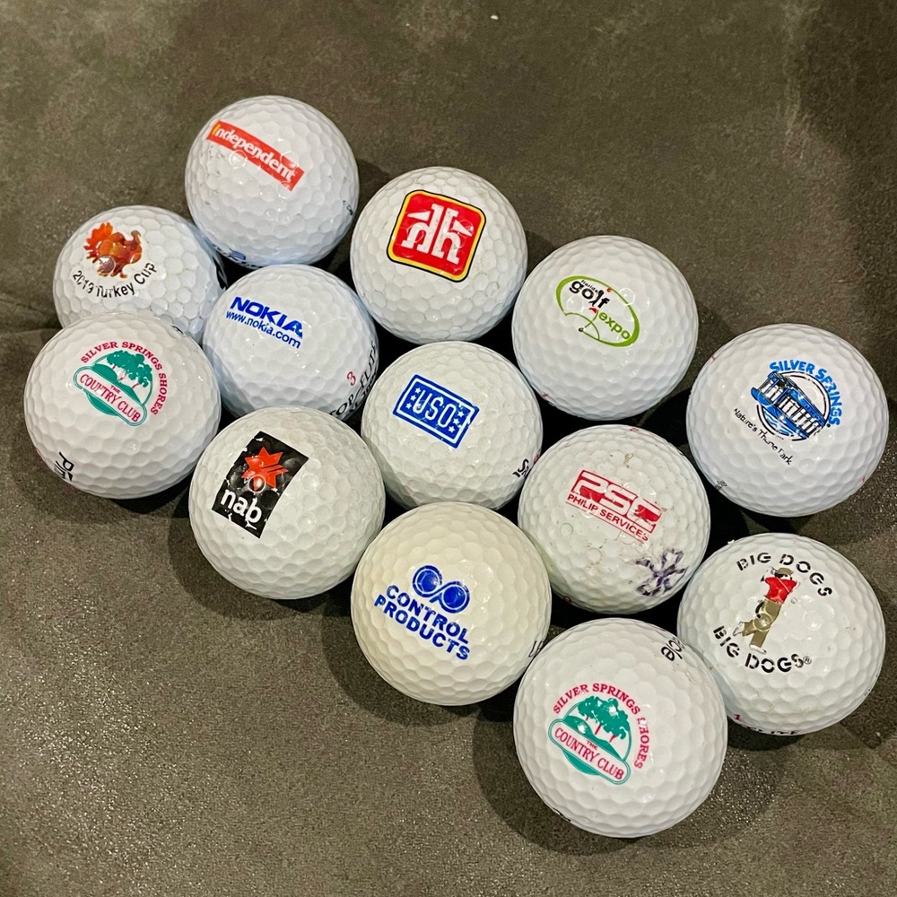 Logo Golfball lot